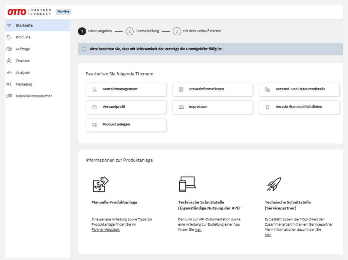 Screenshot Dashboard